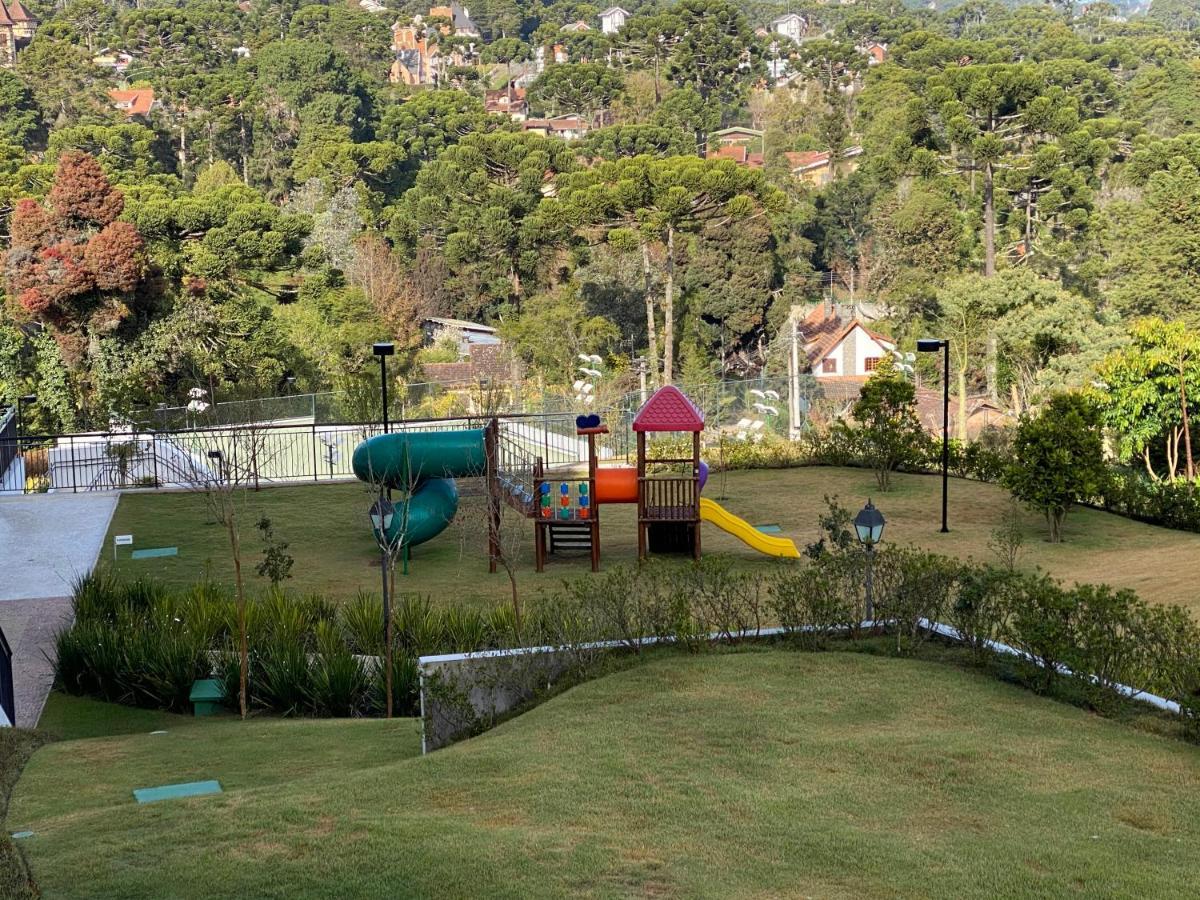 Apartamento Em Campos Do Jordao Ao Lado Do Capivari Eksteriør billede